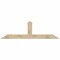 Ekena Millwork Portland Rough Sawn Timber Gable Bracket, Douglas Fir, 84"W x 24"H x 6"D x 6"F, 7/12 Pitch GBW084X24X0606POR00RDF - alternate 1
